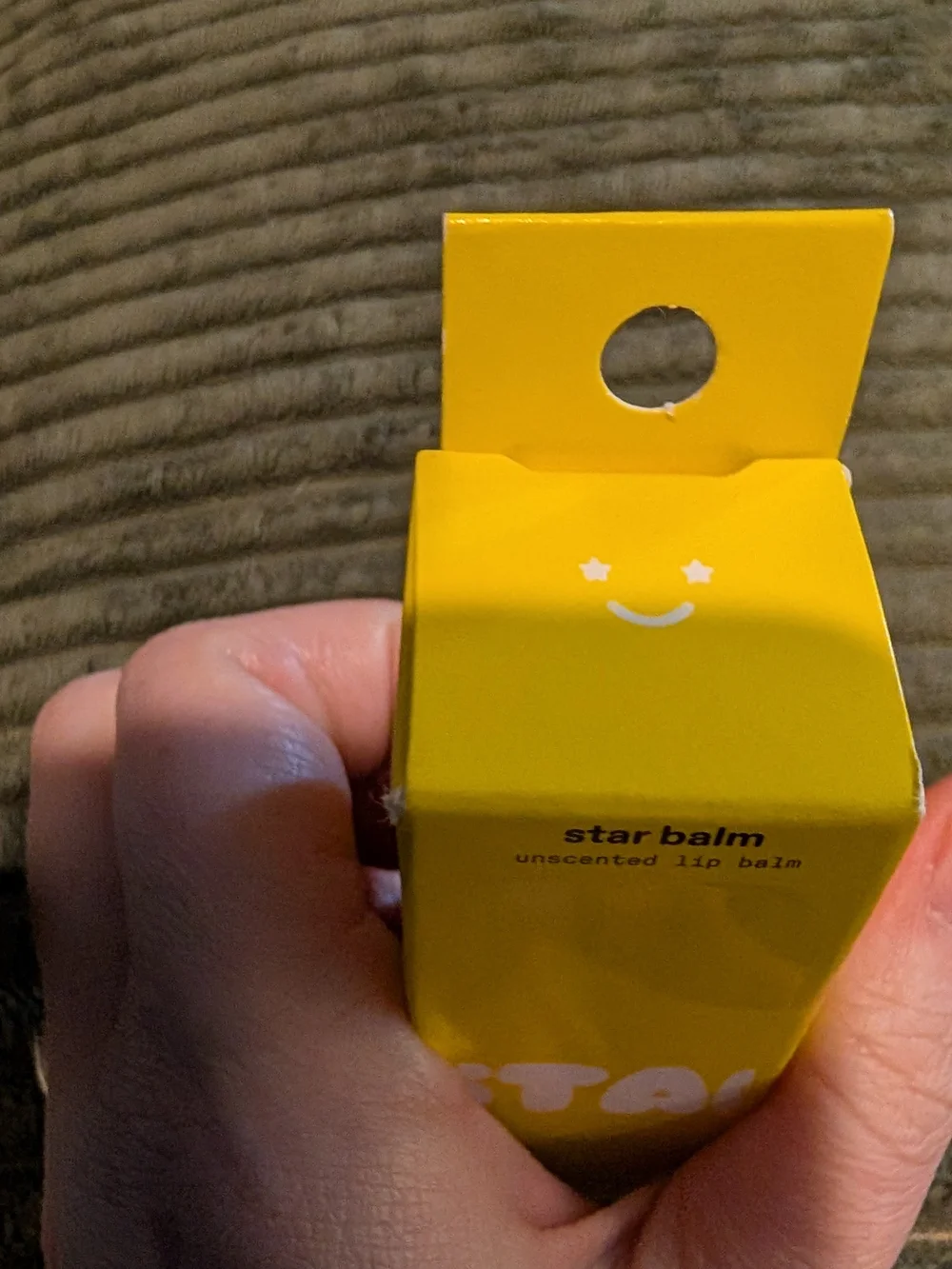 🦋 Star Balm Unscented Lip Balm - Yellow